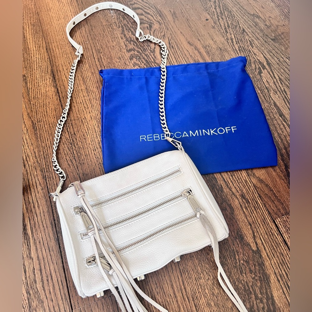 Rebecca Minkoff White Crossbody Bag